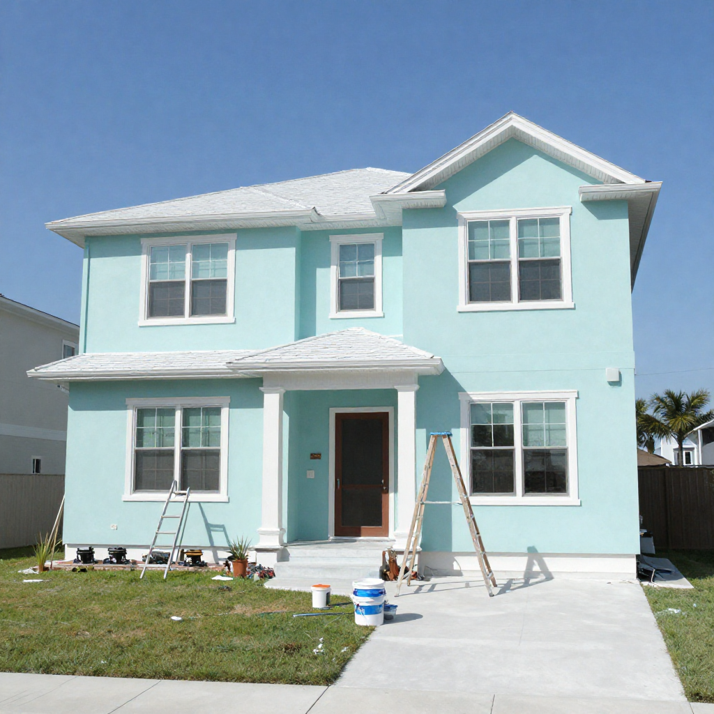 building painting